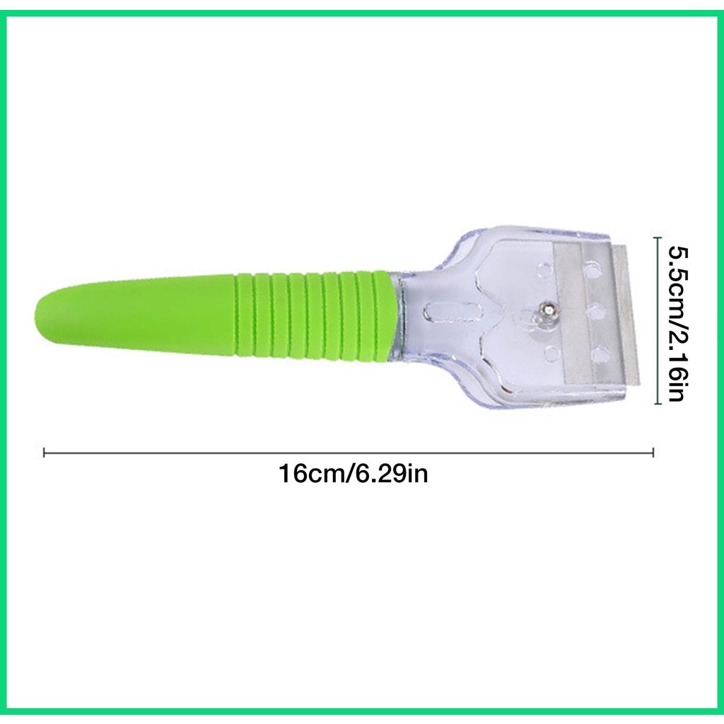 Dụng Cụ Cạo Sơn Tường Với 4 Lưỡi Dao Bằng Kim Loại Chuyên Dụng Cho Kính Chắn Gió