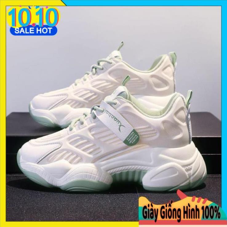 ff [HÀNG CAO CẤP] Giày Sneaker Nữ XB Thêu Hoa Cúc Đế Triple S Phong Cách Hàn Quốc Az11 HOT ' !