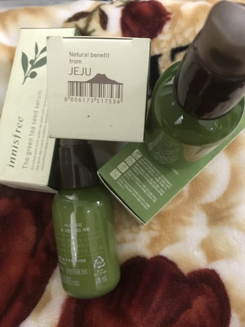 Tinh Chất Dưỡng Trà Xanh Innisfree serum 80ml Auth