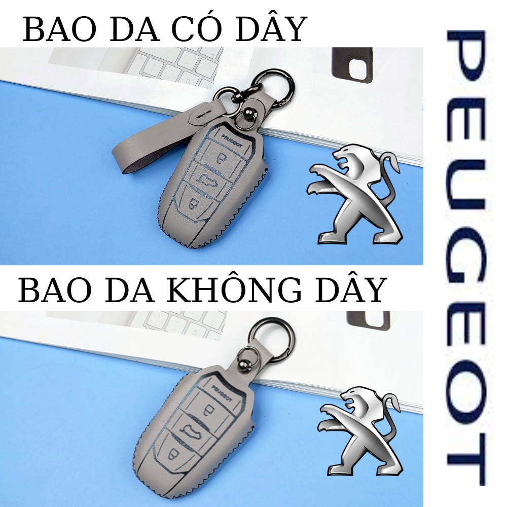 Bọc Chìa Khóa Peugeot  2008,Peugeot 3008,Peugeot 5008,Bao Da Chìa Khóa Peugeot  2008,Peugeot 3008,Peugeot 5008