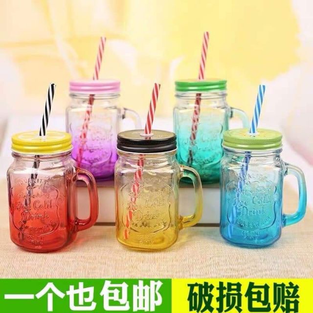 Cốc Thủy Tinh Có Nắp Đậy giá rẻ, uy tín, chất lượng nhất, 480ML