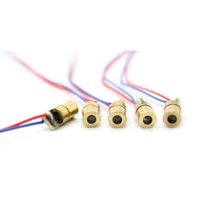 Đầu phát tia laze 5mW - Module diode Laser sáng đỏ hội tụ 5V - 650nm