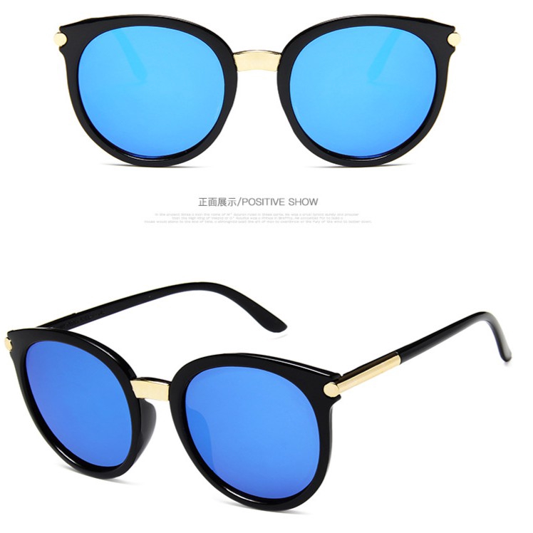 ▲Thanh toán tại chỗ▼READY STOCK New Classic Women Round Frame Sunglasses