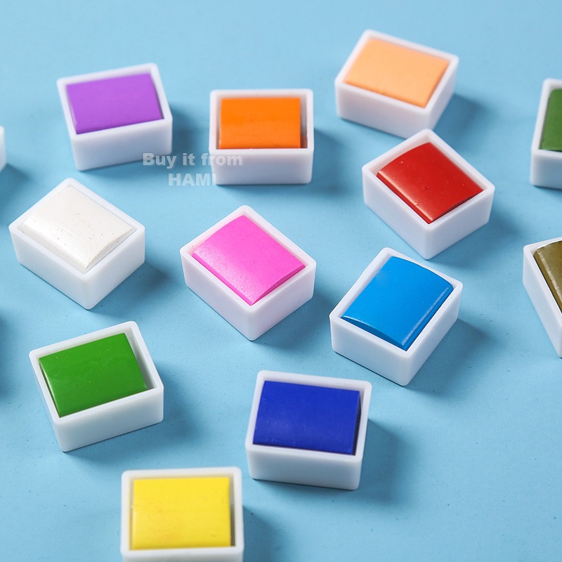 Màu Nước GiorGione Mix Màu Nhũ 36/48 Màu Cao Cấp