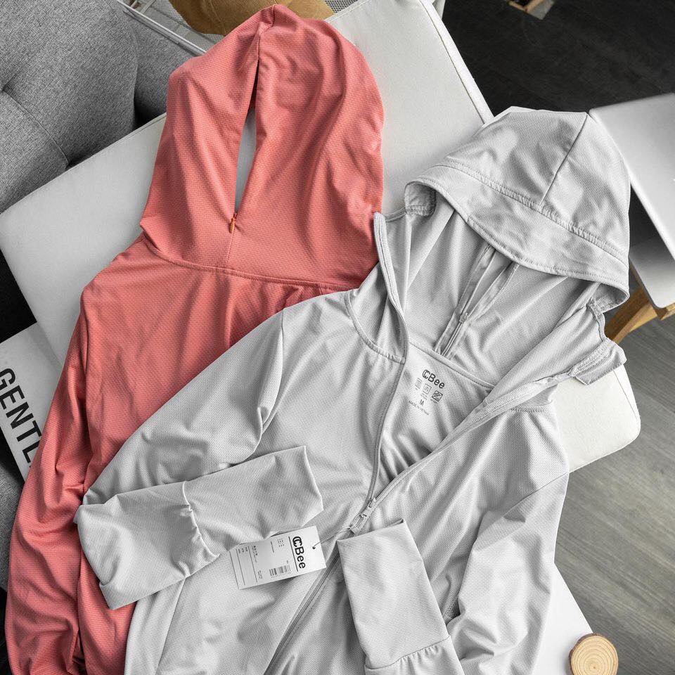 Áo chống nắng nữ thông hơi vải kim cương siêu mát phụ kiện thời trang nữ