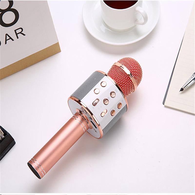 Mic hát karaoke không dây Loa Bluetooth với âm thanh ấm karaoke karaoke cầm tay mini hát hát hay nhất hiện nay [HT00001]