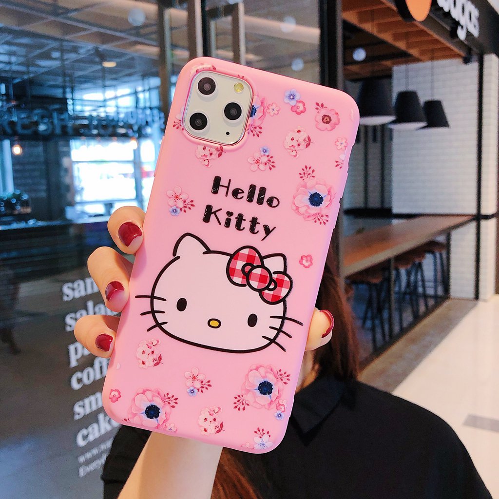 SAMSUNG HELLO KITTY Ốp Lưng Tpu Họa Tiết Hình Chú Mèo Dễ Thương Cho Samsung J2 J8 J730 J710 J7 J5 J4 J6 J530 J510 J310 Grand Prime Plus 2018