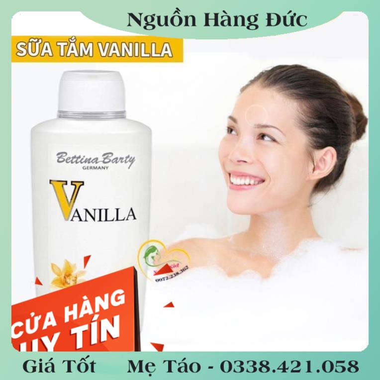 [auth] Sữa Tắm, Dưỡng Thể Hương Nước Hoa Vanilla Đức Đủ BILL [Hot]