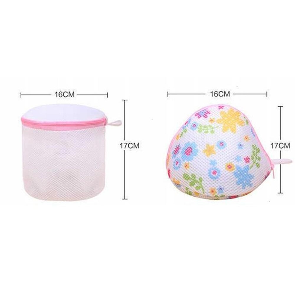 Túi lưới giặt đồ lót có gọng nhựa chống nhăn và rách