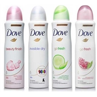 Xịt khử mùi Dove Original chai 150ml