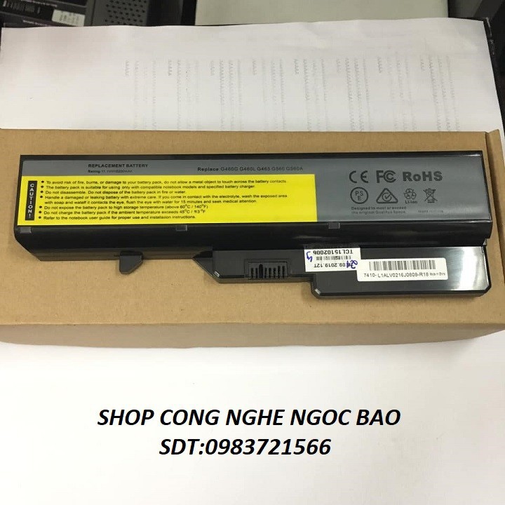 Pin Laptop Lenovo G470 G570 G460 G465 Z460 Z470 V470 V360 B470 Z465 Z475 Z570