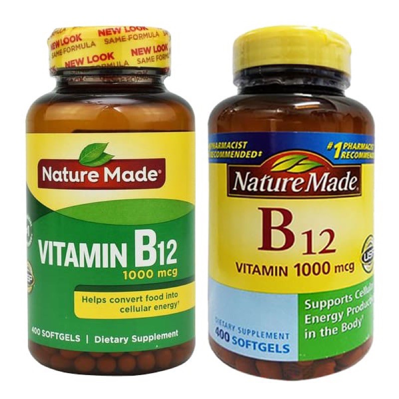 Made Vitamin B12 1000 mcg hộp 400 new