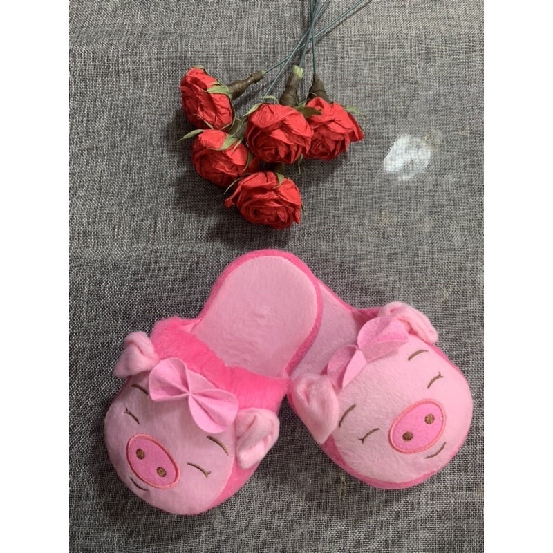 Dép lông Hình Thú Đi Trong Nhà Cho bé Và gia đình