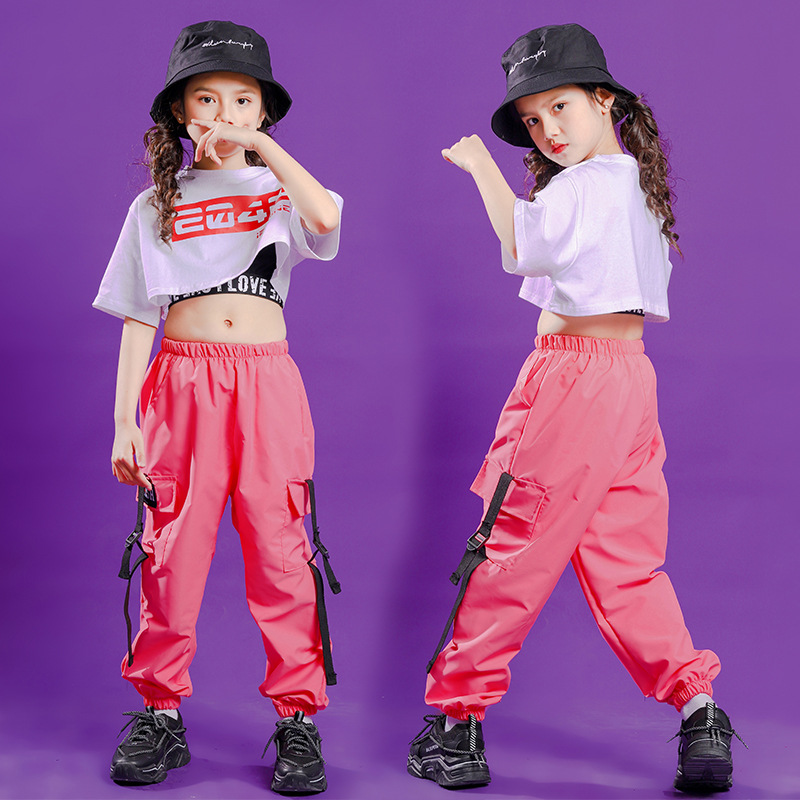 Trang Phục Biểu Diễn Phong Cách Hip Hop Cá Tính Cho Bé Gái