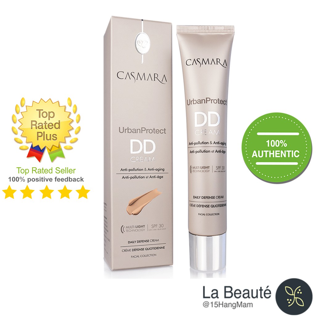 [Chính Hãng] Kem Nền 4 Trong 1 - Casmara Urban Protect DD Cream 01 Light [30ml]