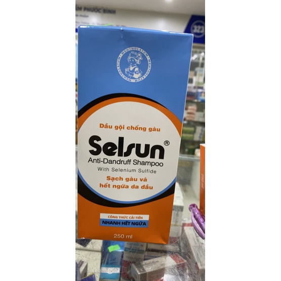 DẦU GỘI SELSUN SHAMPOO 250ML