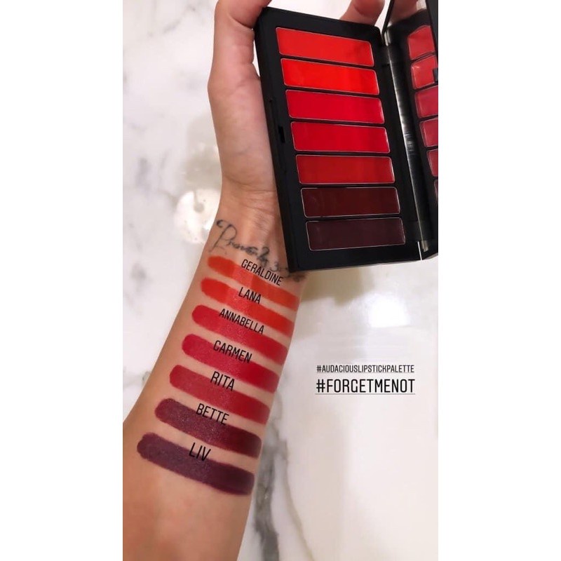 Bảng Màu Son NARS Lipstick Palette - Forget Me Not