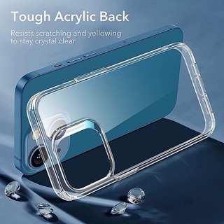 Ốp Lưng Cho iPhone 13 / 13 Pro / 13 Pro Max ESR Classic Hybrid Shock-Absorbing Case (Mặt Lưng Kính Cường Lực).