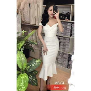 đầm body đuôi cá 04