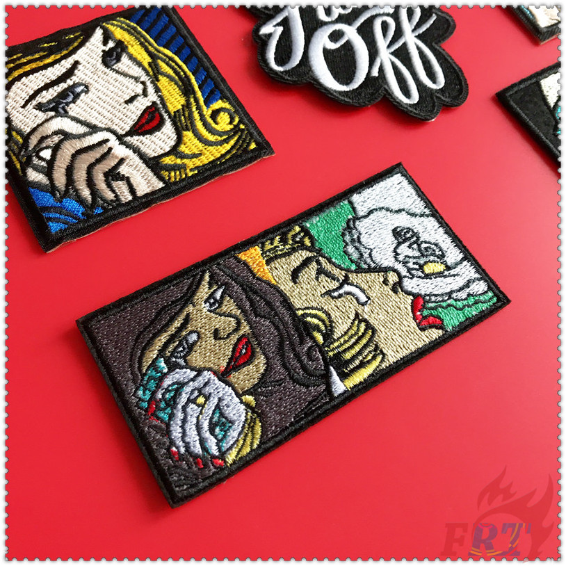 Miếng Vá Thêu Trang Trí Nhiều Kiểu Thiết Kế Tùy Chọn