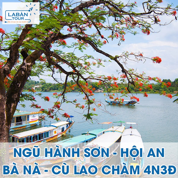 Đà Nẵng [Voucher] Tour 4N3Đ Ngũ Hành Sơn - Bà Nà - Cù Lao Chàm hoặc Lặn ngắm san hô Sơn Trà