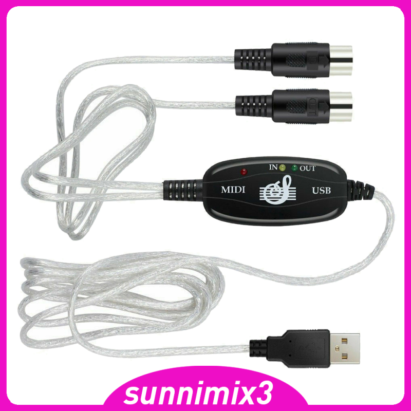 Dây Cáp Chuyển Đổi Usb Sang Midi