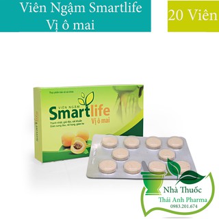 Viên Ngậm Smartlife Vị Ô Mai