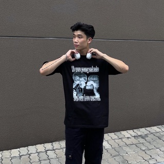 Áo phông nam nữ cotton 2 chiều form rộng tay lỡ Doubledeep Skelelove