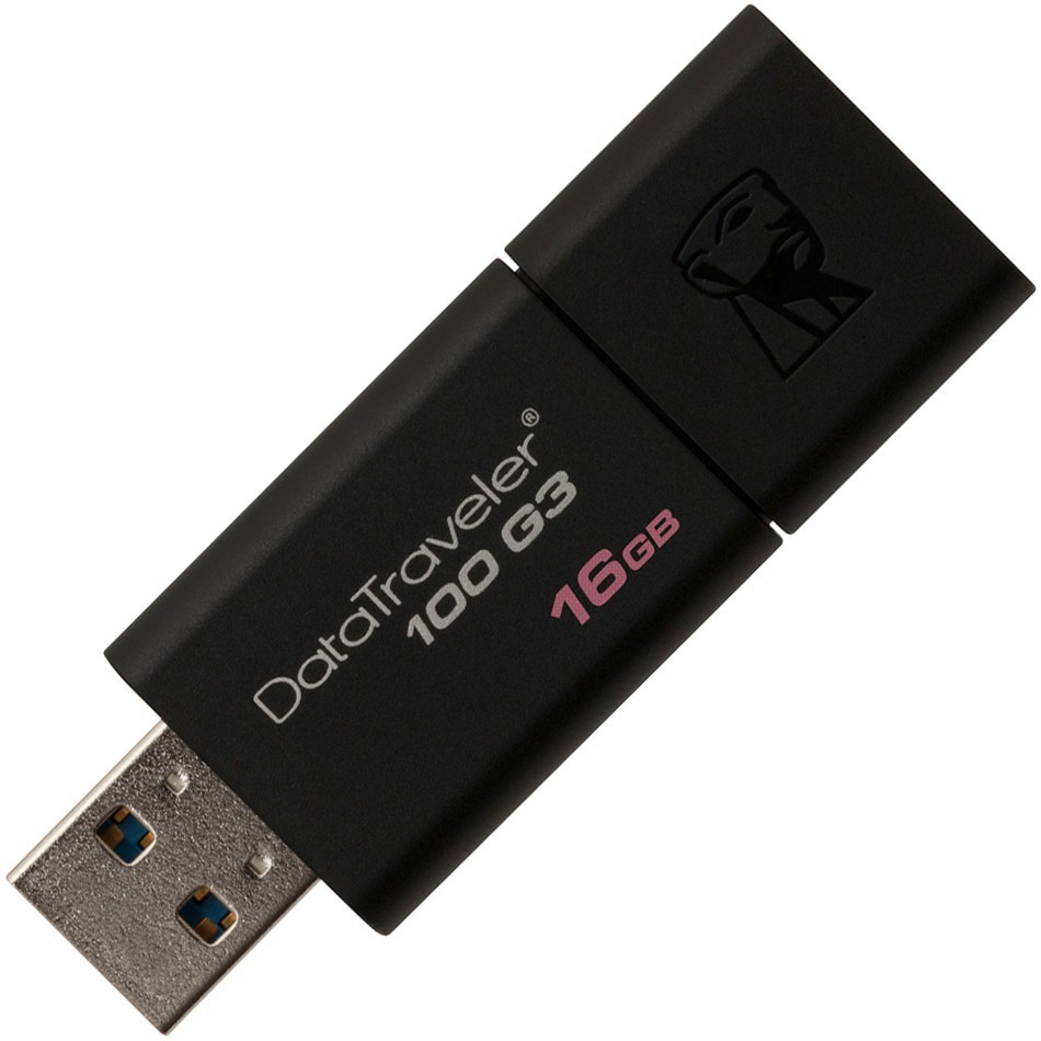 USB 3.0 Kingston 16GB DataTraveler 100 G3