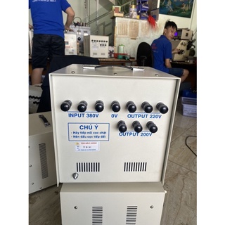 Biến áp 3 pha 380V/220V 6KVA