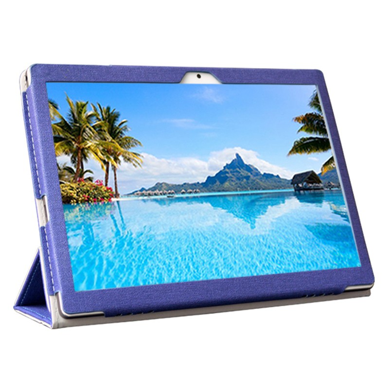 Teclast M30 PRO PU Tablet Case for Teclast M30 10.1Inch Tablet(Blue)#X0VN