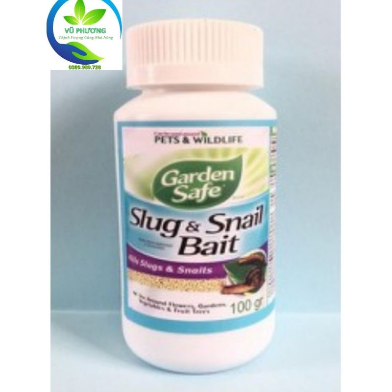 Thuốc trị ốc sên Slug &amp; Snail Bait lọ 100 g