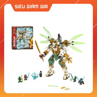 Lắp Ráp Xếp Hình Ninjago Movies Mô Hình Robot Titan Của LOYD 929 Khối ZM4020