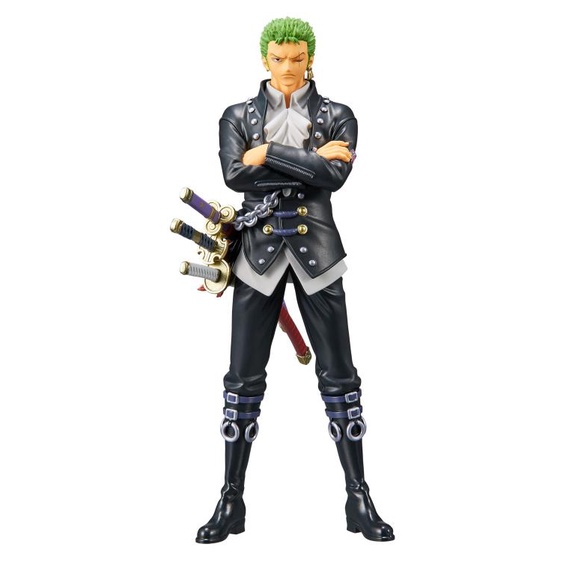 Mô hình One Piece chính hãng - Roronoa Zoro -  DXF The Grandline Men Vol.3 - Red Movie