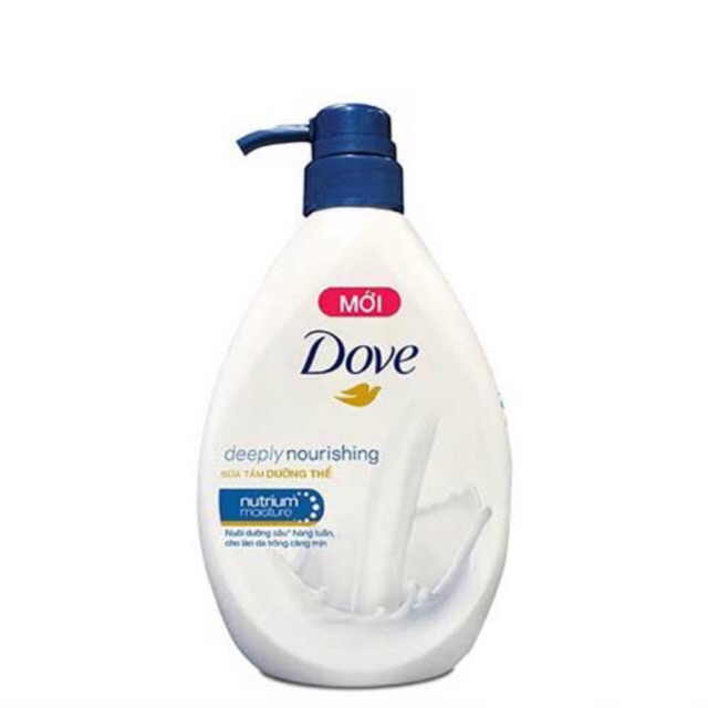 Sữa Tắm Dưỡng Ẩm sạch sâu Dove 500g ( mẫu mới)