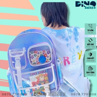 Balo Thời Trang Degrey Sky Tím Loang | Chuẩn Cao Cấp ( Tặng Stickers + Giấy Thơm)