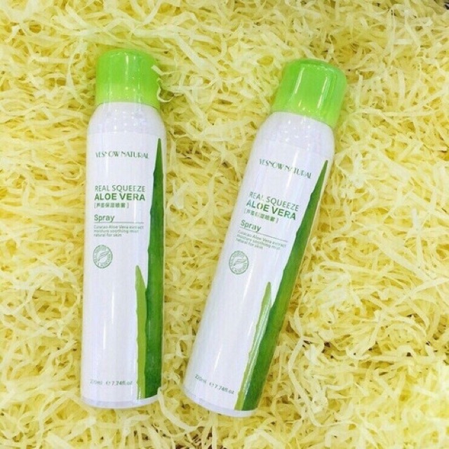 🎀🎀Xịt khoáng nha đam Aloe Vera Chính hãng Yesnow | BigBuy360 - bigbuy360.vn