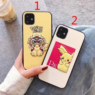 Ốp lưng iphone 11 11pro 11pro max Pikachu Soft Leather