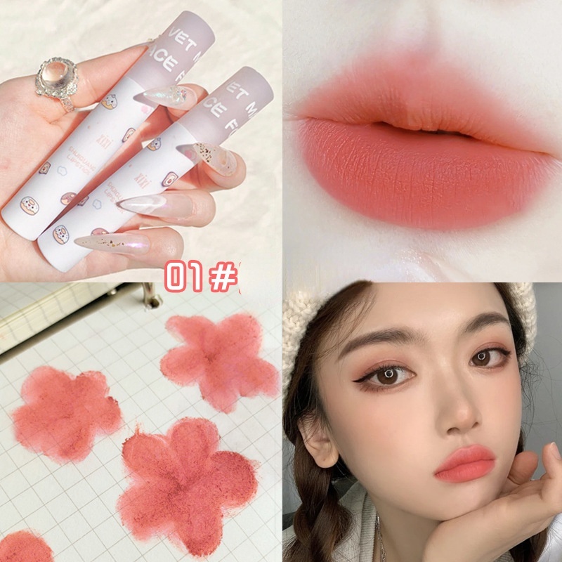 (Hàng Mới Về) Son Môi Xixi Chống Dính Cốc Chất Lì Mềm Mượt Như Nhung