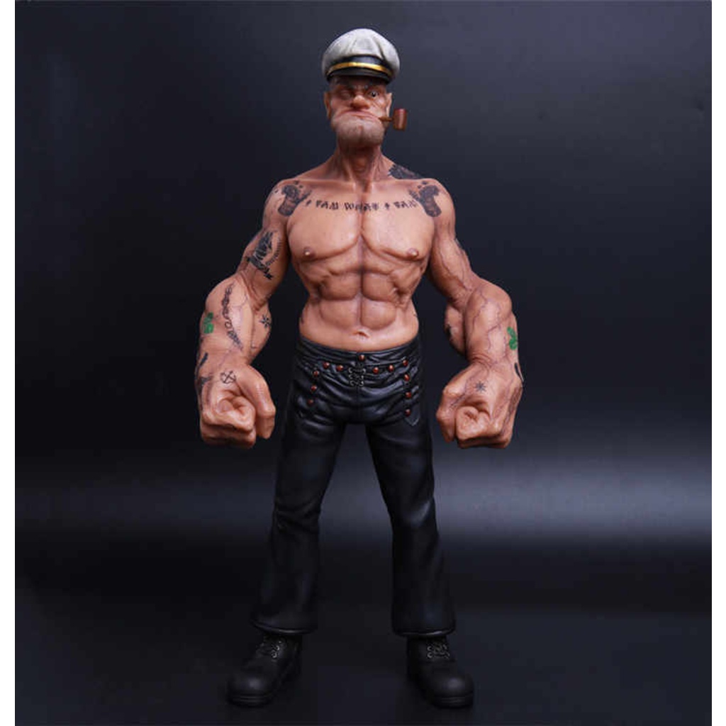 Mô hình nhân vật resin Popeye tỷ lệ 1/6 đồ chơi trưng bày cao cấp