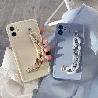 Ốp Điện Thoại Silicone Mềm Họa Tiết Cẩm Thạch Có Dây Đeo Cho iPhone 7 8 Plus 11 12 13 Pro MAX X XR XS MAX SE 2020 2022