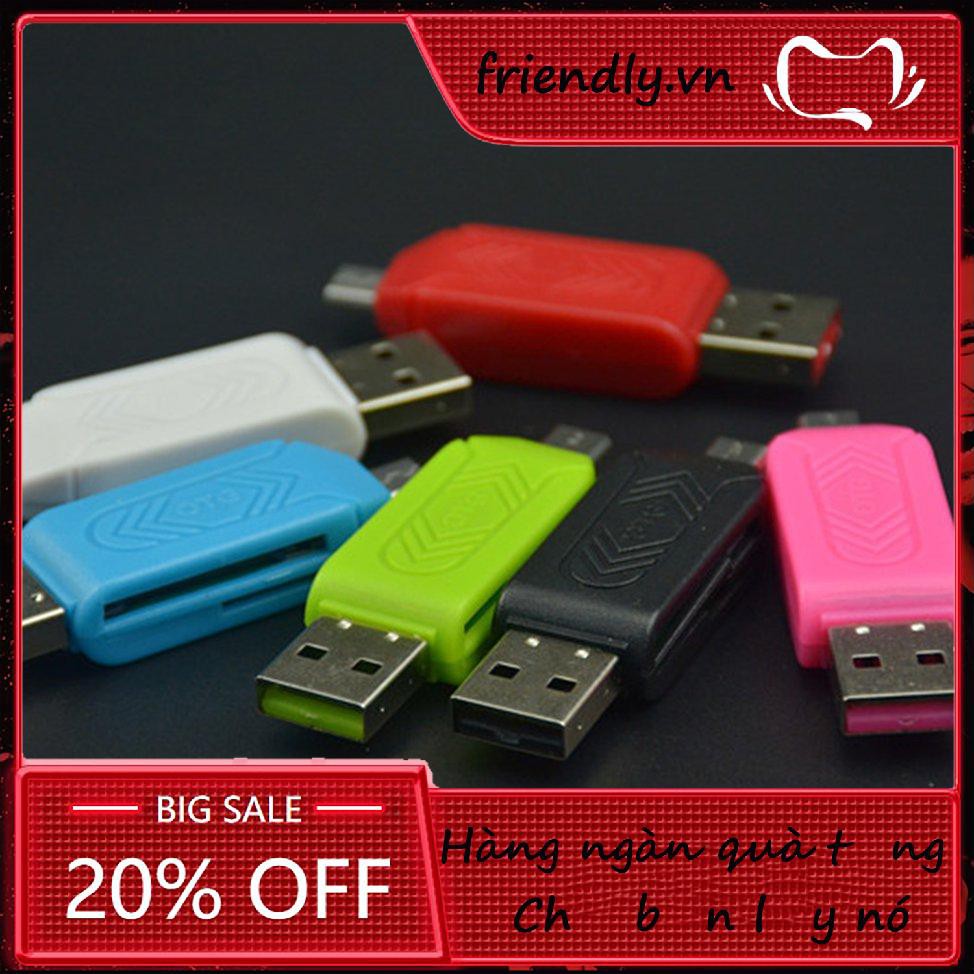 Đầu Đọc Thẻ Otg Đa Năng Cho Điện Thoại | BigBuy360 - bigbuy360.vn