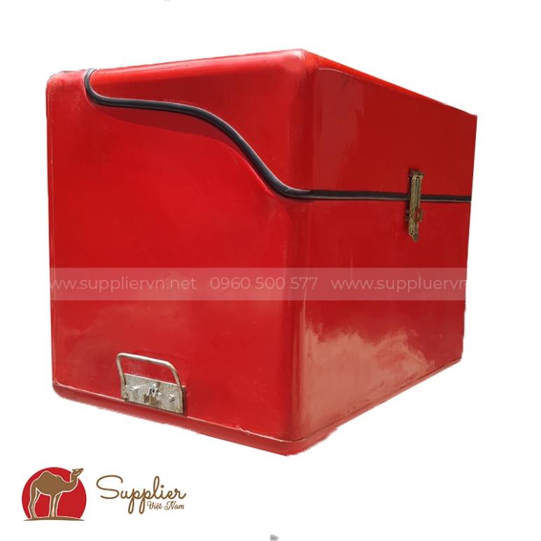 Thùng composite chở hàng giao nhận bằng xe máy 💖FREESHIP💖 kích thước 66x52x47CM MSP: TCH010