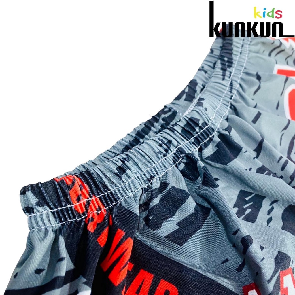 Bộ thể thao bé trai KUNKUN KID TT003 tay ngắn hình số 23 chất thun lạnh thoáng mát size đại từ 10-60kg