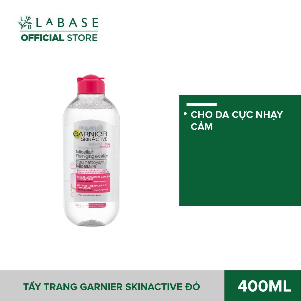 Nước tẩy trang Garnier Pháp 400ml