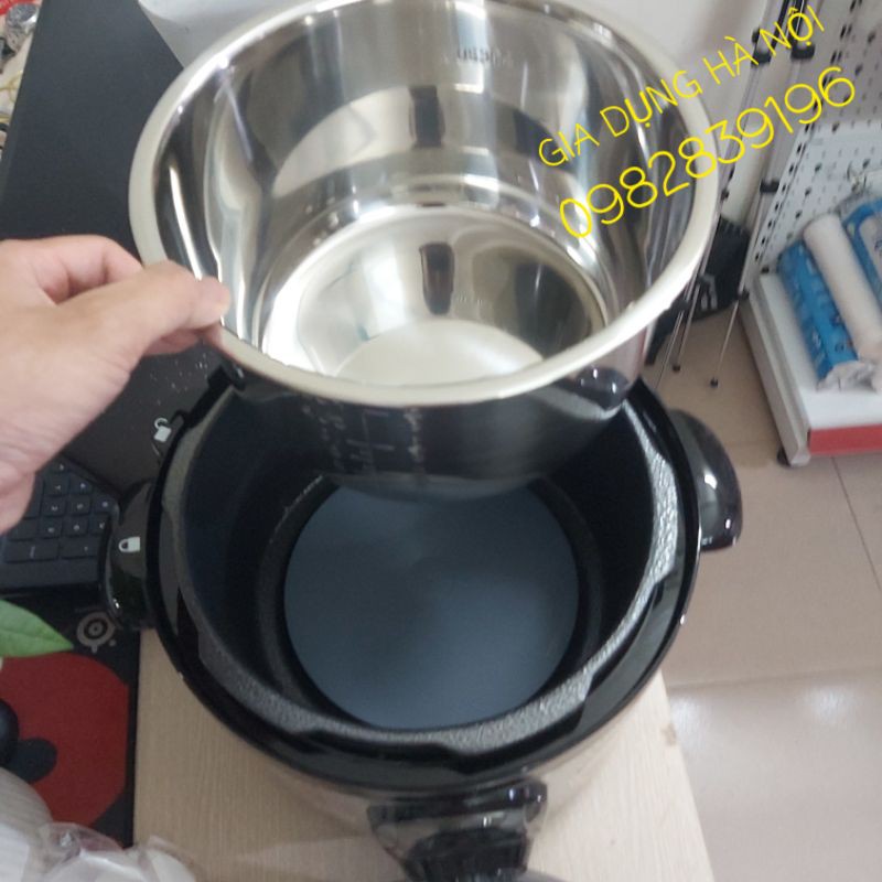 ÁP SUẤT ĐIỆN ELMICH SMARCOOK 1798, 5L, LÒNG NỒI INOX 304, TẶNG GIOĂNG ÁP SUẤT CHÍNH HÃNG