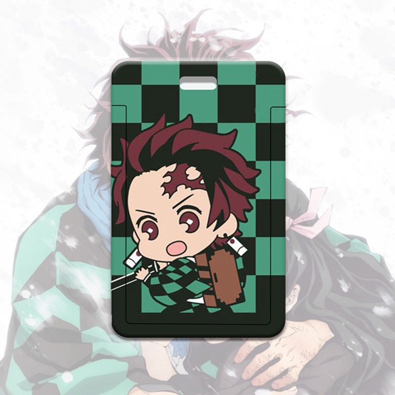 Ốp Điện Thoại Có Dây Đeo Cổ In Hình Anime Demon Slayer Cho Học Sinh