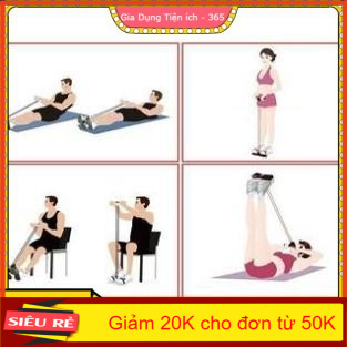 Dụng Cụ Tập Gym Tập Cơ Bụng Tại Nhà, Kéo Tay Tummy Trimmer