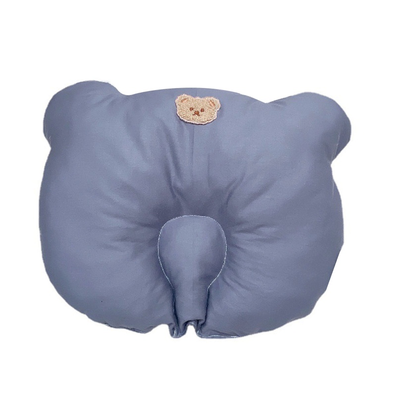 Gối Ngủ Kê Đầu Hình Gấu Dễ Thương Cho Bé Sơ Sinh