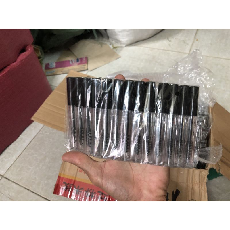 vỏ mascara đựng dầu dừa 3.5ml combo 50c